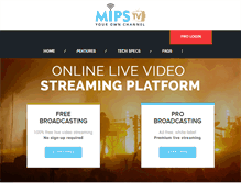 Tablet Screenshot of mips.tv